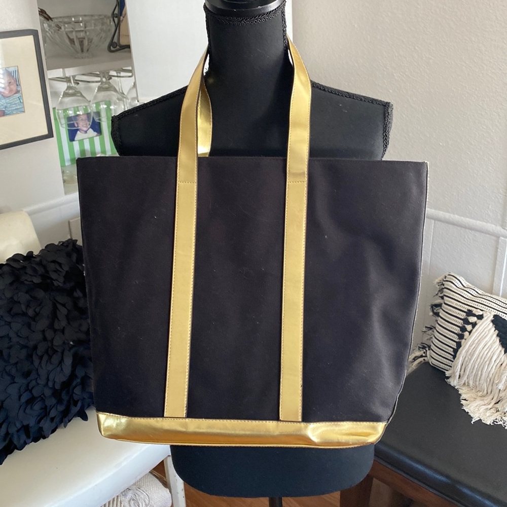 Black & Gold Tote